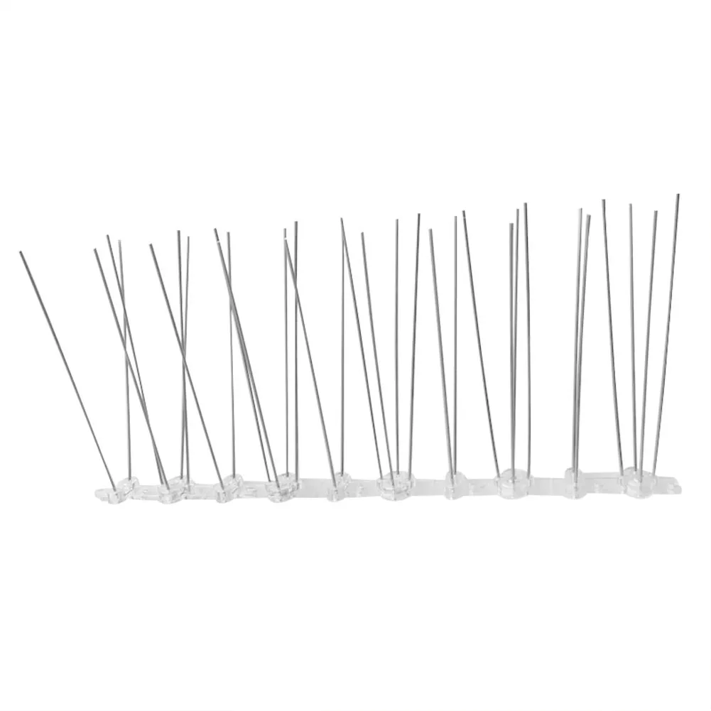 

25cm Plastic Birds Spikes Anti Climb Wall Fence Bird-repeller Anti Pigeon Device for Household Bedroom Protection