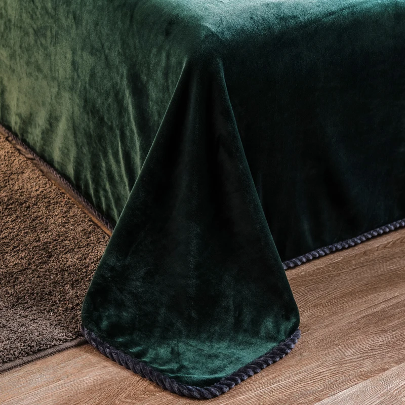 Черное зеленое/простыня домашний текстиль 1 шт. осеннего и зимнего сезона 100%