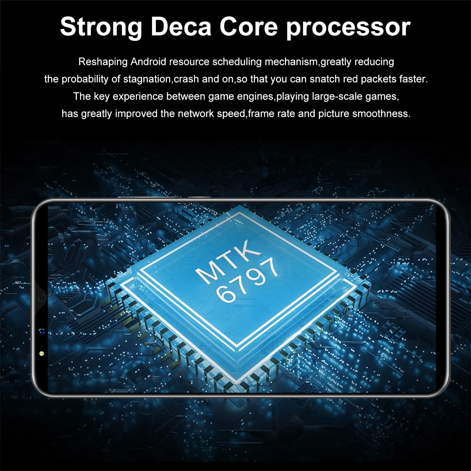 

2021 New Telephone Multifunction Fast Internet Cellphone P58pro 5.8 Inch Smartphone 512mb+1g Tn Large Screen Face-recognition