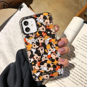 Disney Mickey Cartoon High quality Painted mobile phone case for iphone13 13Pro 13Promax 12 12Pro Max 11 Pro X XS XR 7 8P cover