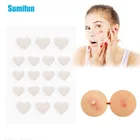 Патчи от акне Гидроколлоидные, отшелушивающие, впитывающие черные точки, 18 шт.лист, удаление пятен пластырь для ухода