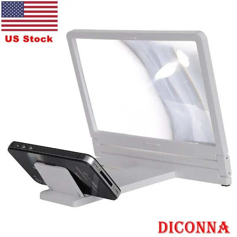 Нам 3D увеличенные Экран мобильный телефон усилитель лупа кронштейн держатель