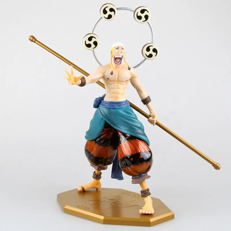 Одна штука Enel Jaya Sky Piea God Thunderbolt Monkey D. Luffy Usopp соломенная шляпа Пираты ПВХ экшн