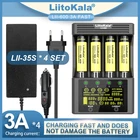 Зарядное устройство LiitoKala с ЖК-дисплеем для литий-ионных аккумуляторов 3,7 в NiMH 1,2 в, подходит для моделей 18650 26650 21700 18500 AA AAA Lii-600 HG2 NCR18650B