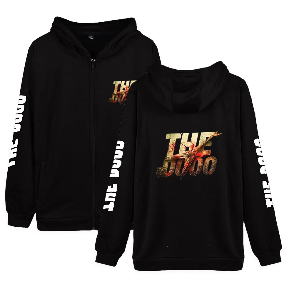 

Толстовка TheDooo на молнии для мужчин и женщин, Модный свитшот с капюшоном и длинным рукавом, Повседневная Уличная одежда с принтом