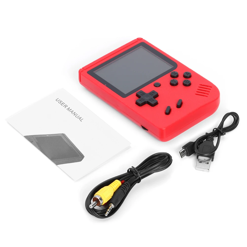 

400 in 1 Handheld Games Console 8 Bit Retro Video Game Player 3.0 Inch Mini Pocket Gamepad Support Two Players for Kids Gift