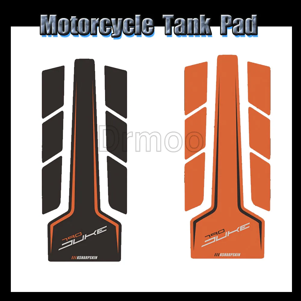 3d наклейка на мотоцикл с логотипом Tankpad бак защитные наклейки Мотогонки для KTM Duke