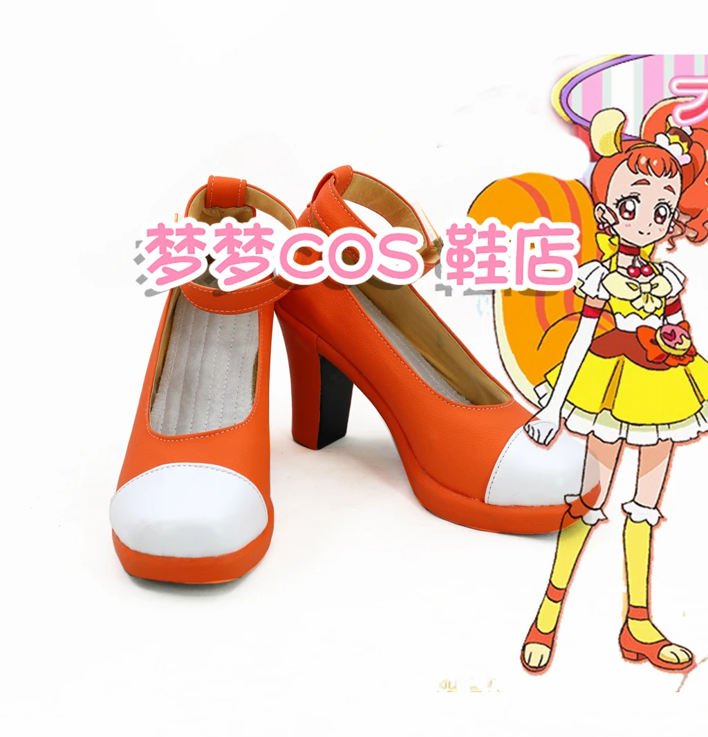 

Обувь для косплея Химари аризугава Kirakira PreCure A La Mode Cure, сделанная на заказ для рождества, Хэллоуина