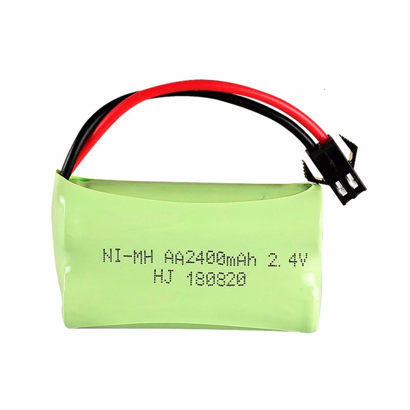 2400mah 2 4 v перезаряжаемая батарея для Rc игрушки машины танки роботы пистолет NiMH AA