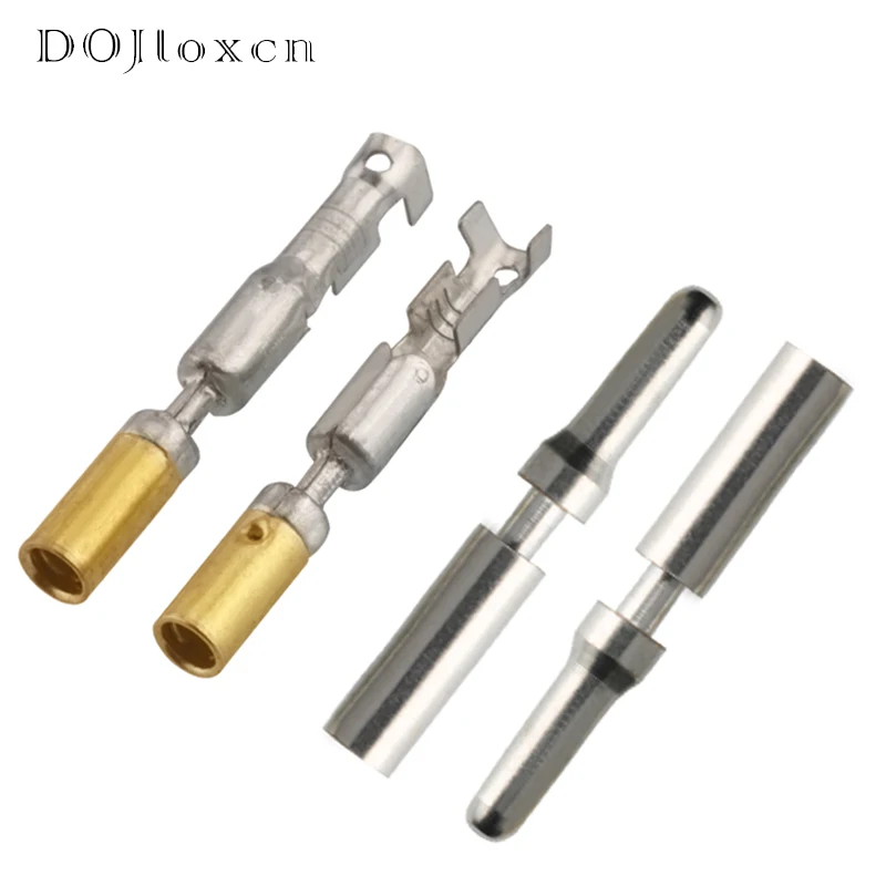 

10/20/50/100/Pcs 2.8mm Male Female Wiring Socket For ElcetricConnector Crimp Loose Pins Loose Terminals DJ224-2.8A DJ214-2.8