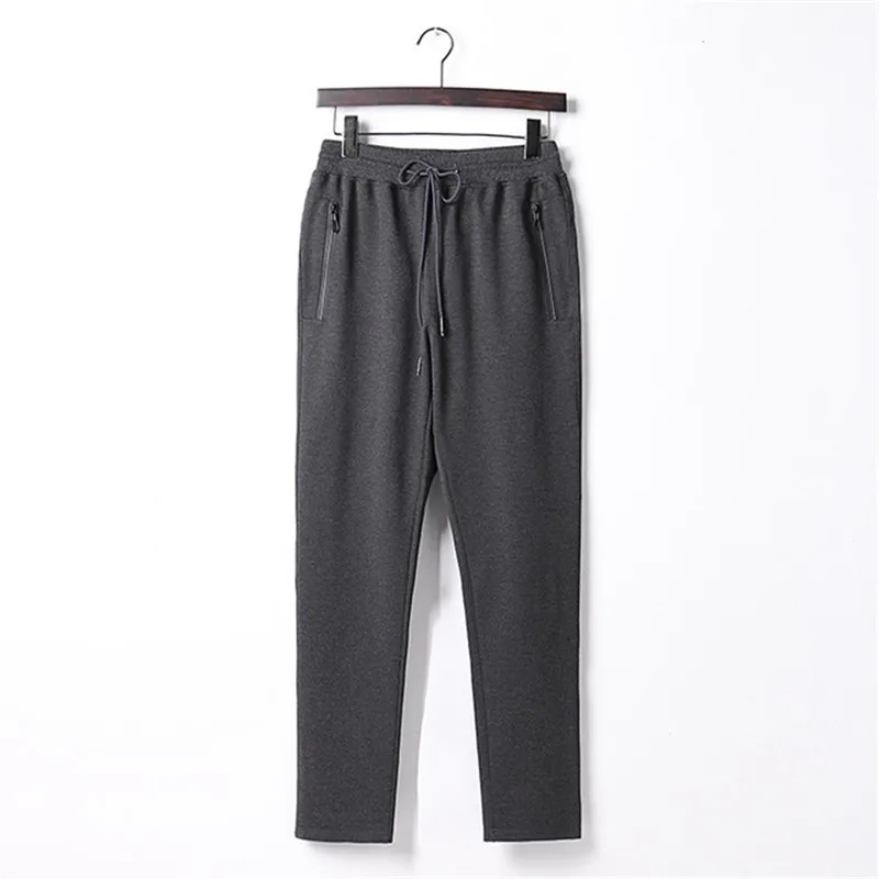 Мужские повседневные брюки мужские большого размера одежда для мужчин черные