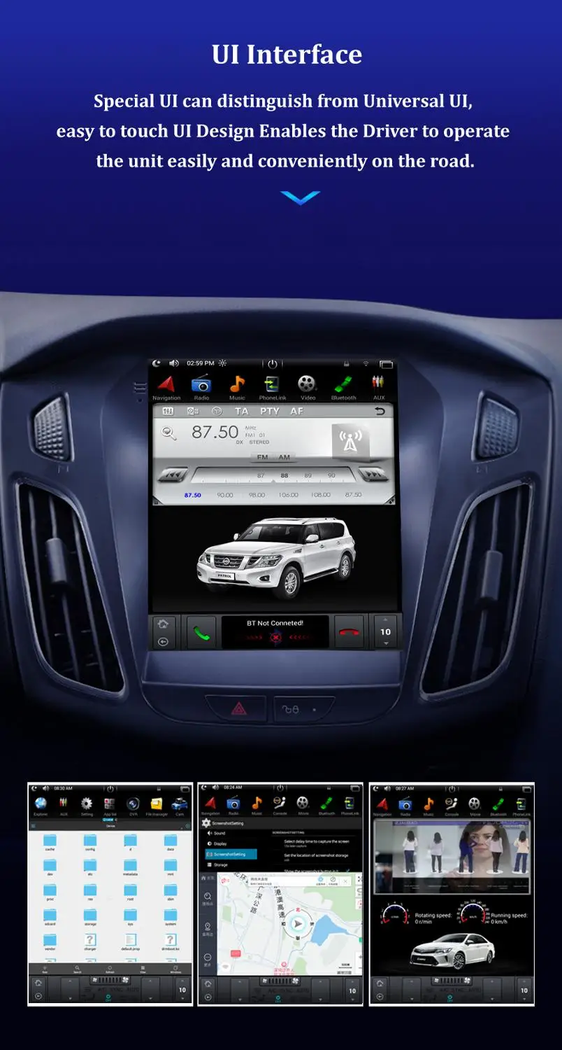 PX6 Smart 12 1 &quotIPS экран Тесла навигация для Ford Explorer 2013 Android автомобильный
