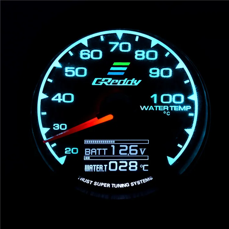 Монитор температуры водяного охлаждения компьютера светящийся термометр