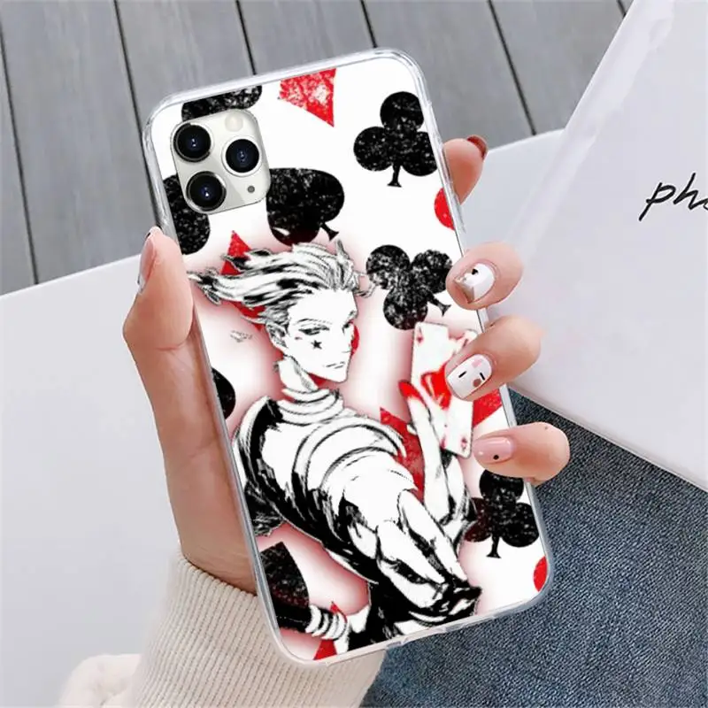 

Anime Hunter X hunter Phone Case For iphone 12 5 5s 5c se 6 6s 7 8 plus x xs xr 11 pro max mini