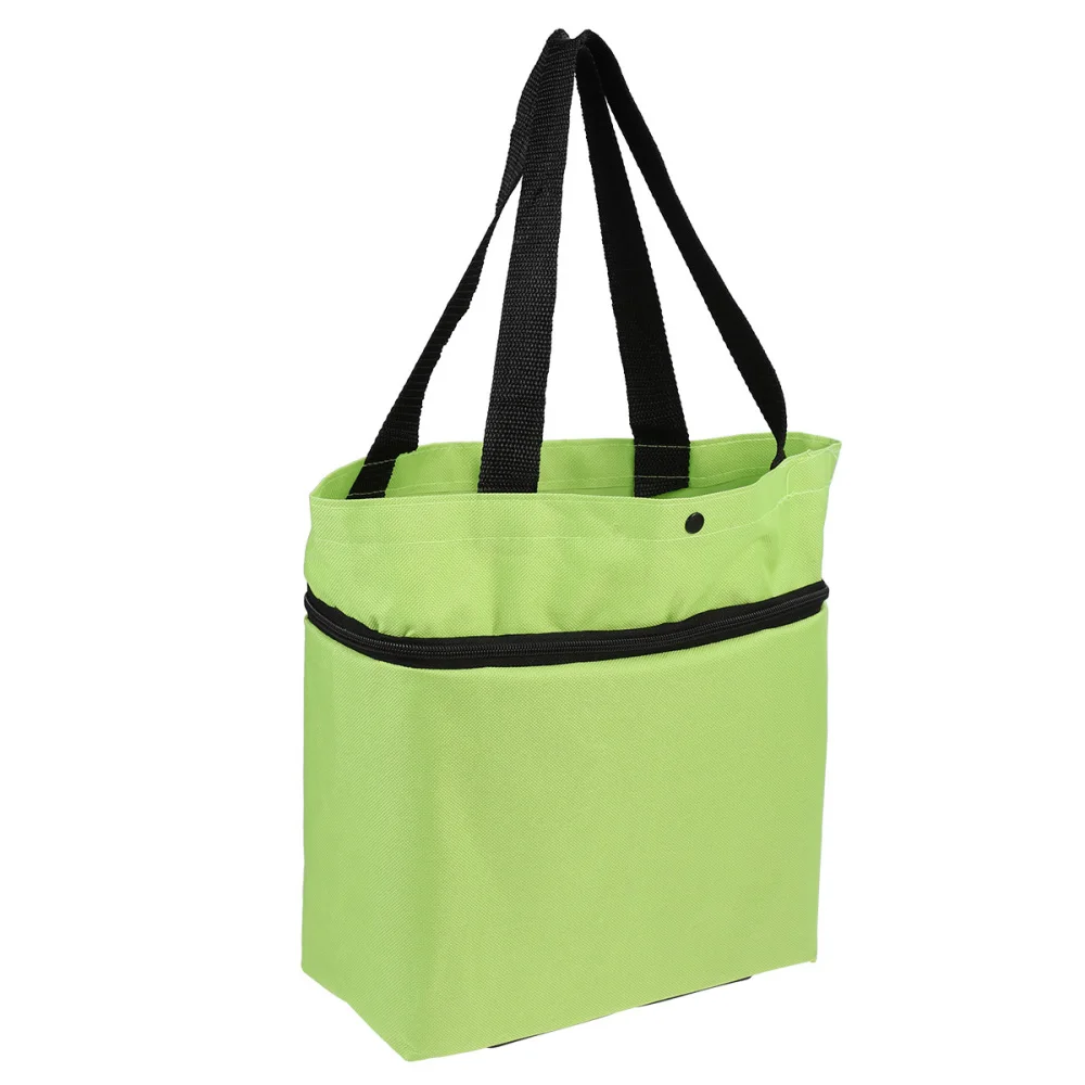 

Fashion Folded Shopping Cart Portable Car Luggage Cart Folded Tug Bag Collapsible Shopping Cart Vegetables Organizer Trolley Car