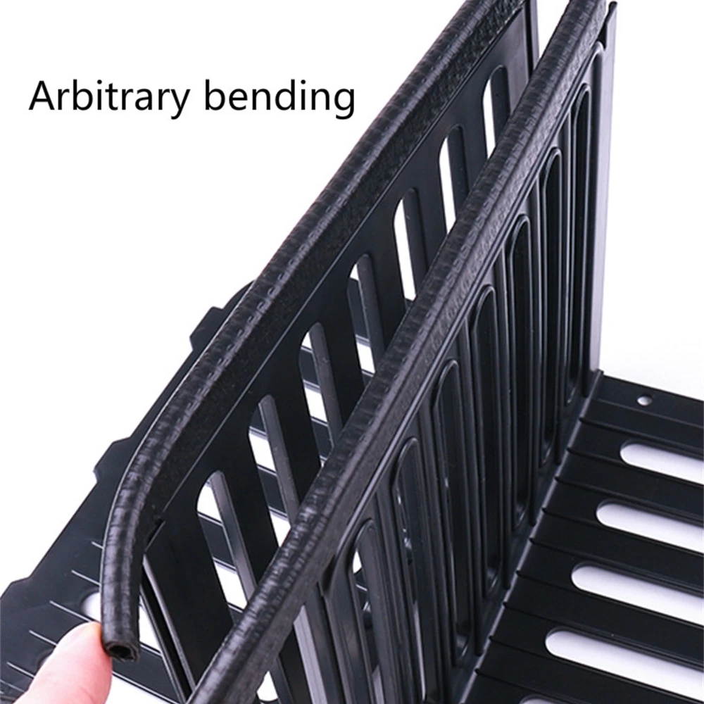 

Black Green 10m U-shaped Decorative Rubber Seal Pvc Edge Trim 1pcs