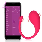 Секс-игрушки Bluetooth Женский Вибратор для женщин APP вибратор с пультом управления вибраторы вибрирующие трусики игрушки для взрослых 18 секс-шоп