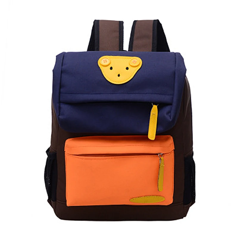 "Креативный рюкзак с мультипликационным медведем для малышей, рюкзаки для детского сада с защитой от потери, школьная сумка для маленьких ма..."