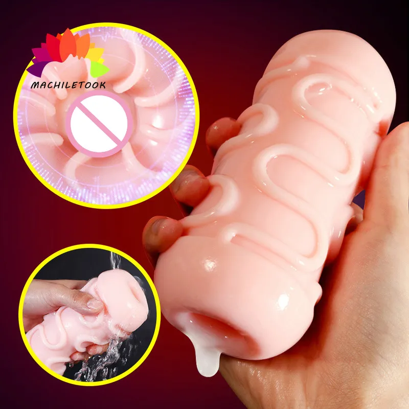 Секс игрушки для мужчин секс мастурбация Реалистичная Вагина искусственная