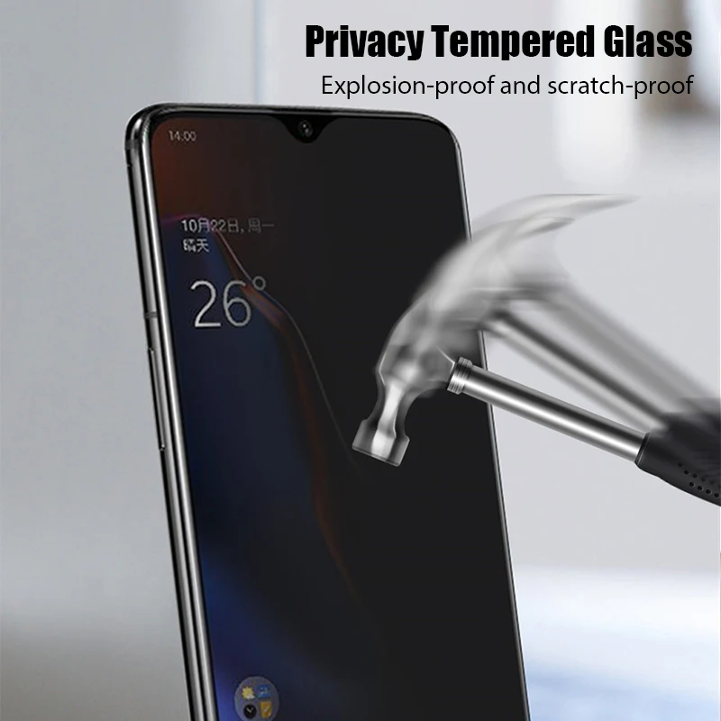 Антишпионское закаленное стекло для Xiaomi Redmi Note 8 7 6 Pro 8T 5 пленка на 9 4G 5G Защитная