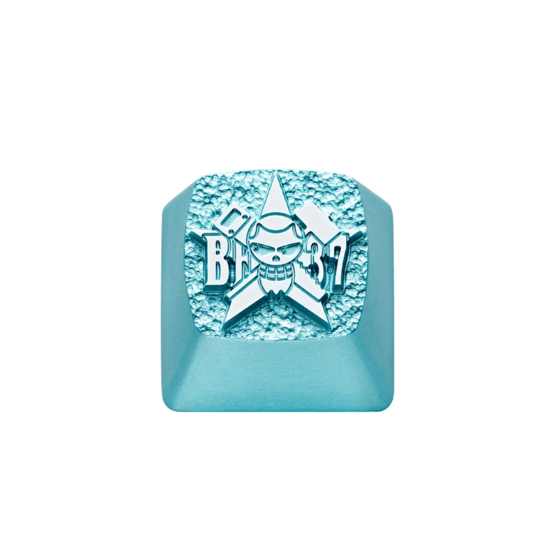 

Key cap ONE PIECE mechanical keyboard keycap personality design,ONE PIECE FRANKY Cherry MX axis aluminum alloy keycaps,M25