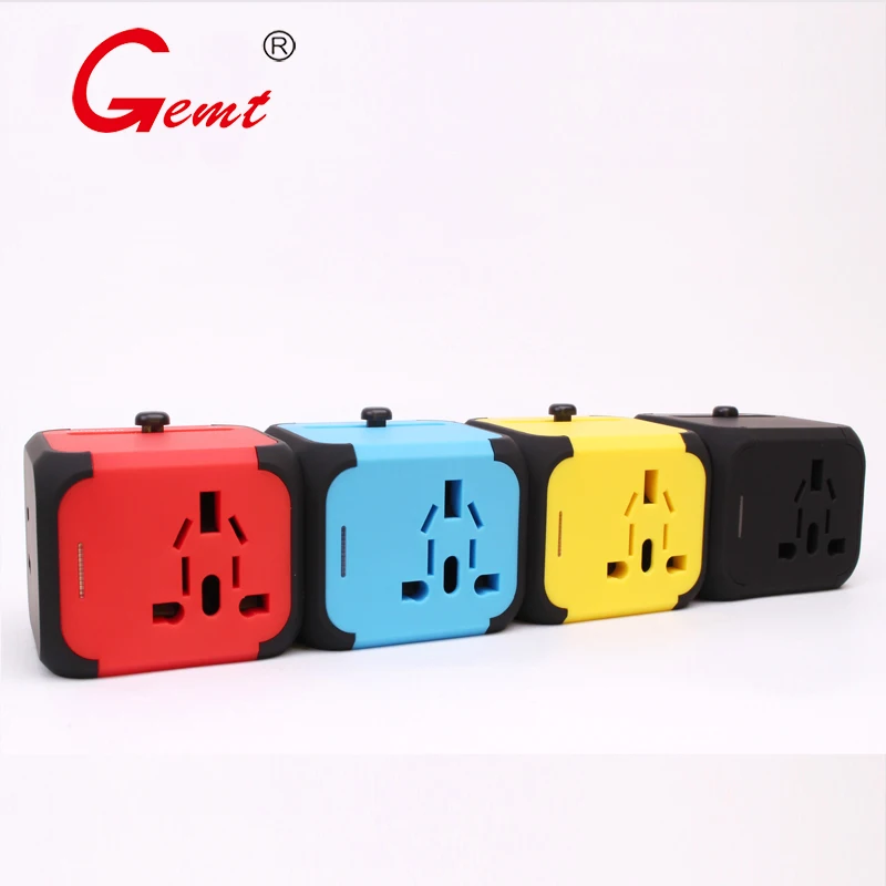 International Universal Power Adapter All-in-one  Worldwide Wall Charger For Uk/eu/au/asia
