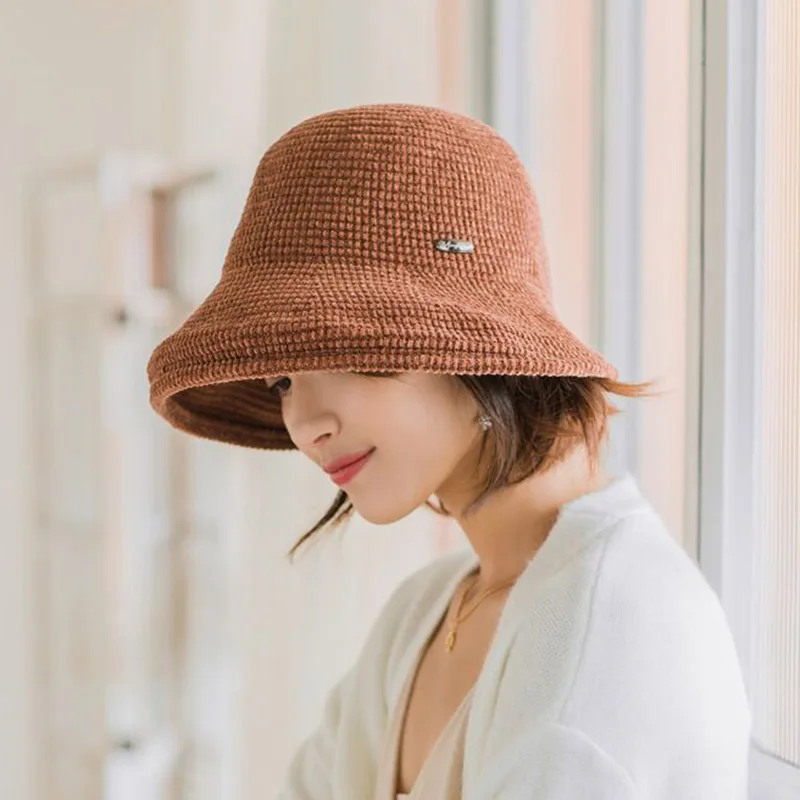 Женская вязаная шапка RUHAO ручной вязки в рыбацком стиле для осени и зимы 2019 |