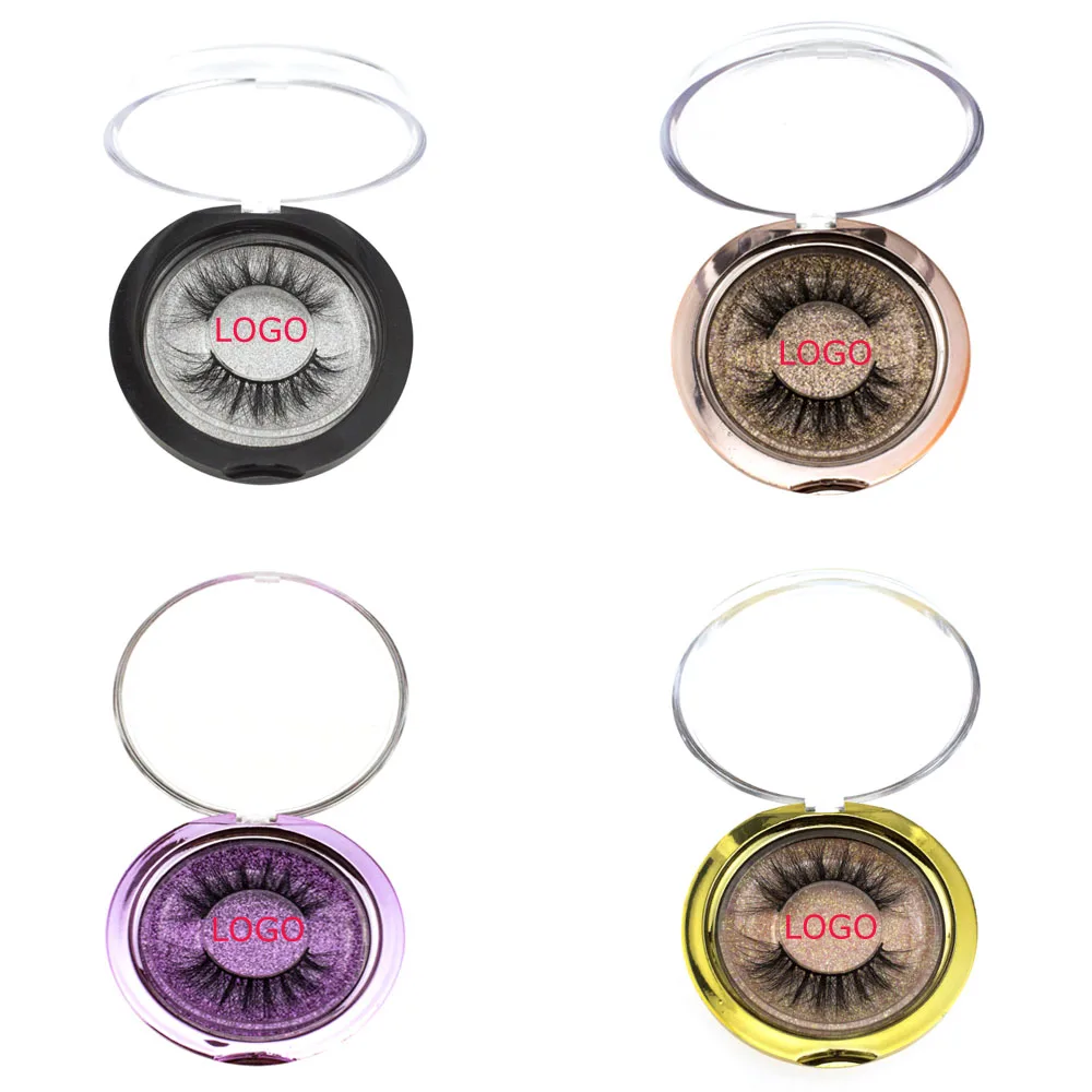 Veyelash Заказная коробка натуральный светильник норковые ресницы блестящая