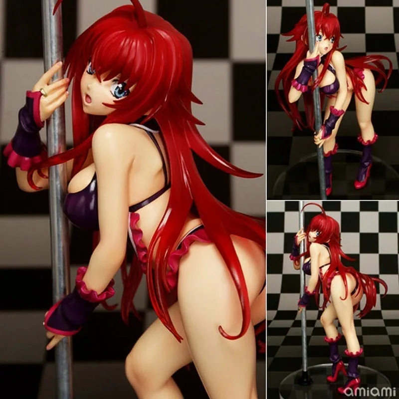

28cm High School Pole Dancing Dxd Rias Gremory Pvc Model Toy For Sexy Girl Boy Gift Japanese Anime Figures Action & Toy Figures