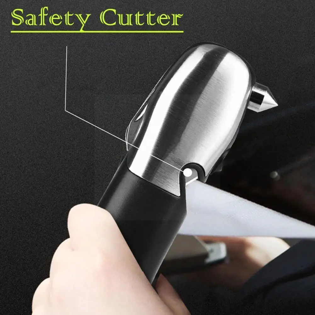 

1pcs Multi-function Flashlight 8 In 1 Camping Multi-function Safety USB Emergency Flashlight Rechargeable Hammer R1R7