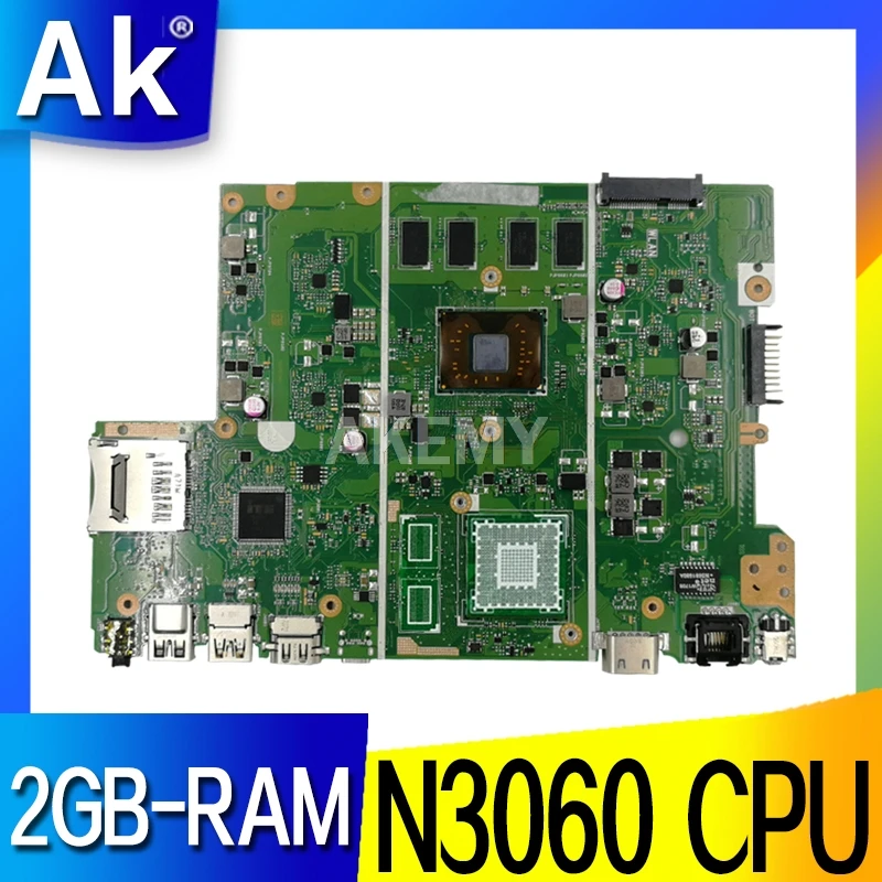 Akemy X441NA материнская плата для ноутбука ASUS X441N F441N ноутбук Mainboard W/ N3060 2GB
