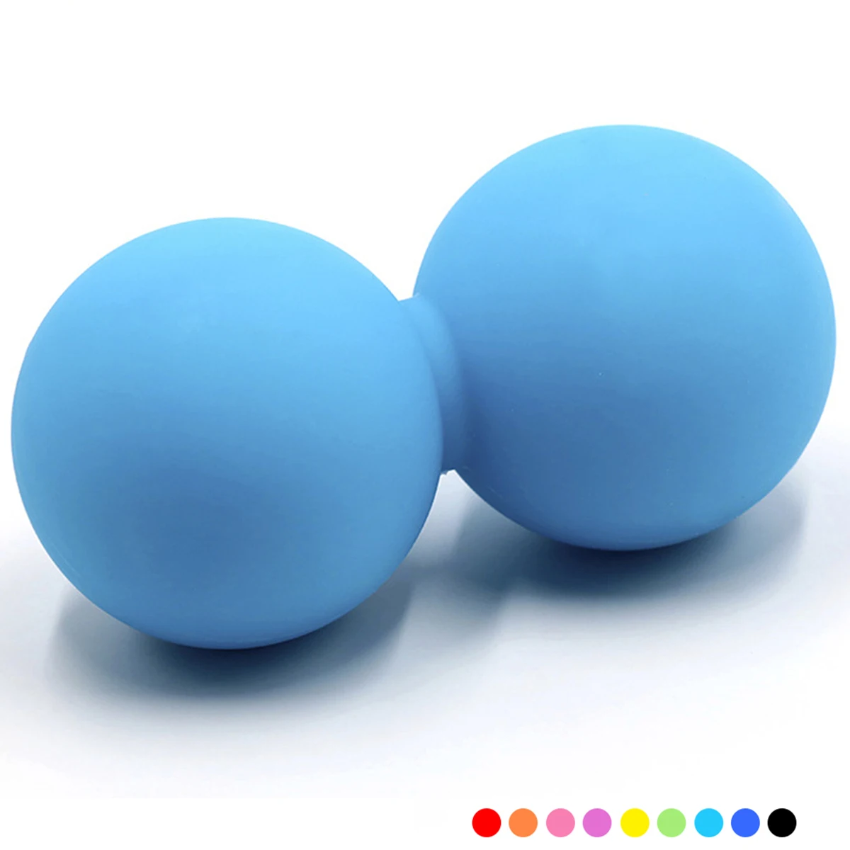 

Двойной мяч для Лакросса MyofasciaPeanut, массажный мяч высокой плотности для фитнеса, массажа тела, йоги, упражнений для облегчения боли