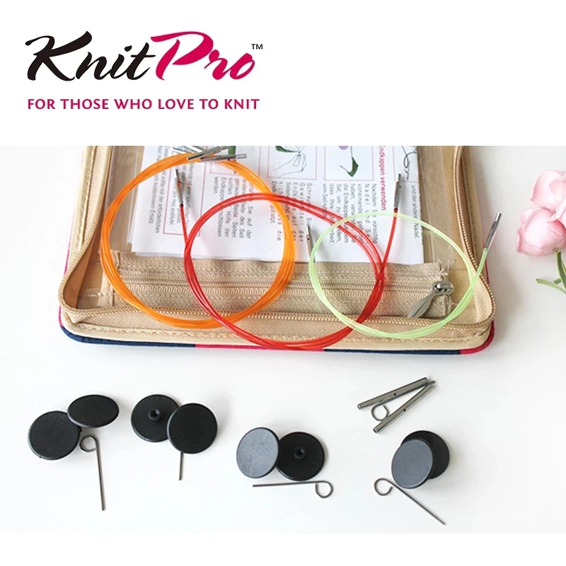 Набор сменных круговых спиц для вязания Knit Pro Zing | Дом и сад