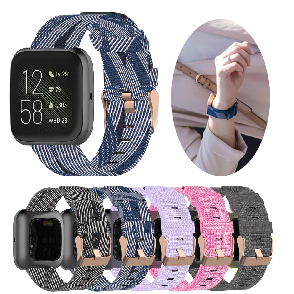 

Ремешок для смарт-часов POLAR ignite/Amazfit /Xiaomi, нейлоновый деловой мужской и женский браслет для Samsung/Huawei/Garmin