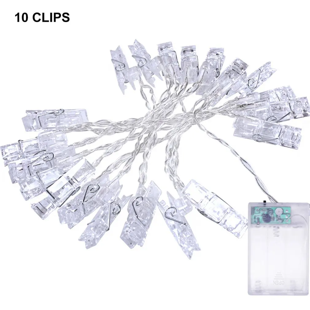 Звездная Гирлянда для украшения свадебной комнаты фоторамка звездная клипса