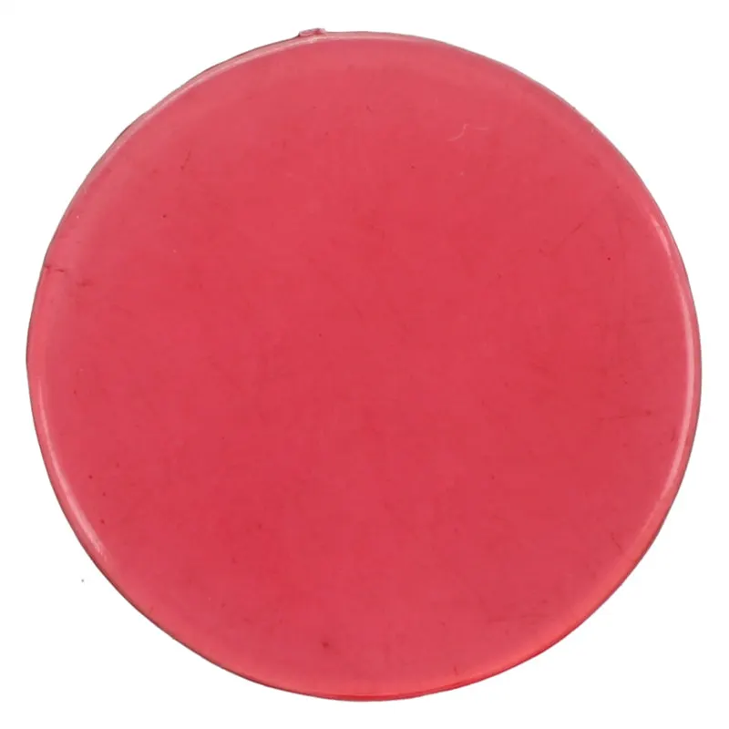 100 штук прозрачных красных пластиковых фишек Бинго 1,9 см для классных и карнавальных игр в Бинго.