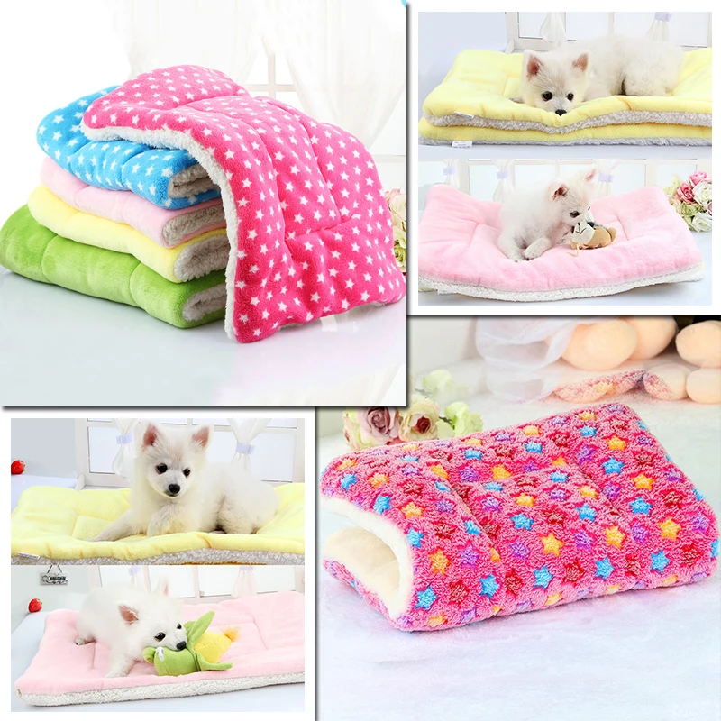 Ящик ПЭТ коврик из мягкого флиса кошка подушка кровать для собаки любимчика