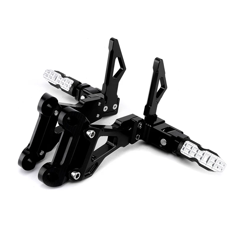 Задние комплекты для мотоцикла с ЧПУ из алюминиевого сплава подставка ног