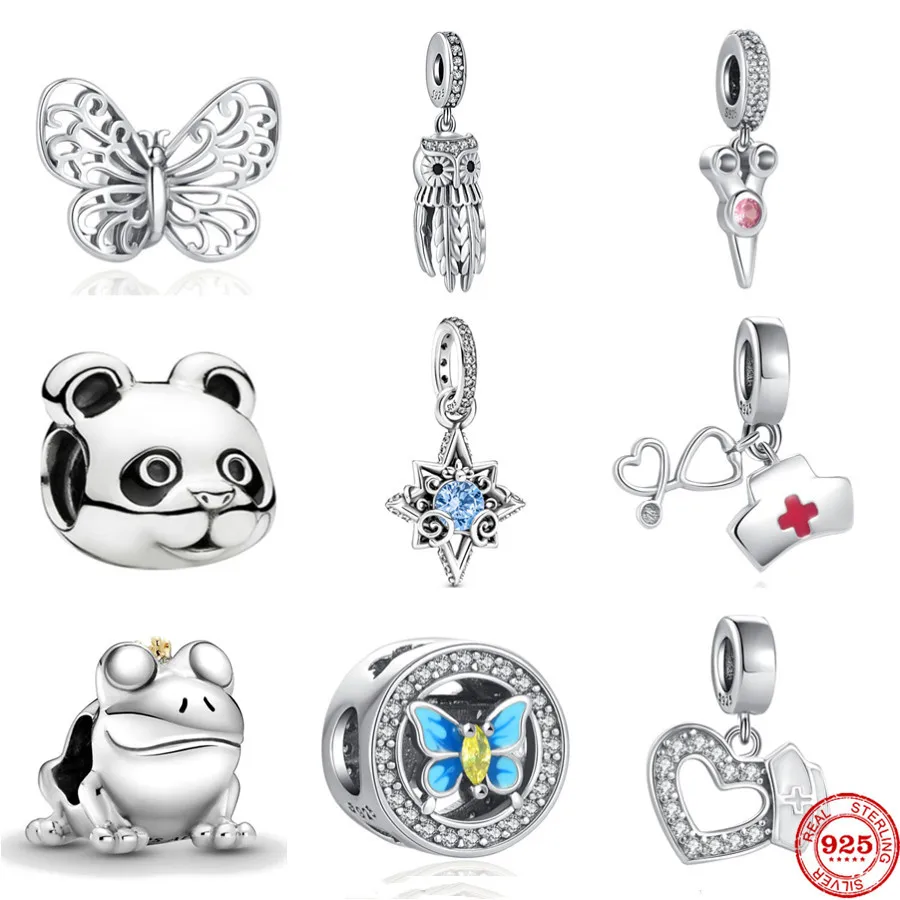 Новые аксессуары ножницы для медсестры с совой енота оригинальный браслет