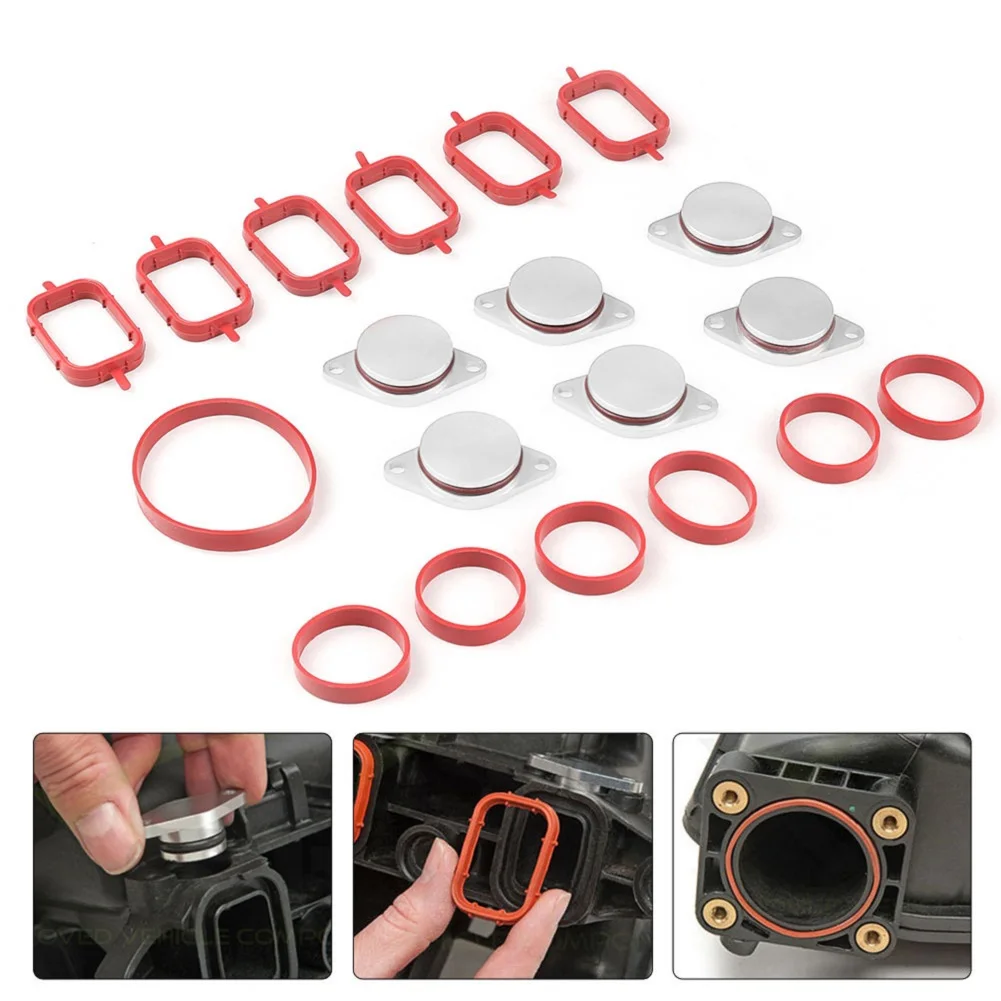 

6x33mm Auto Replacement Parts Fit for BMW Diesel Vehicles Swirl Flap Blank Car Accessories Kit