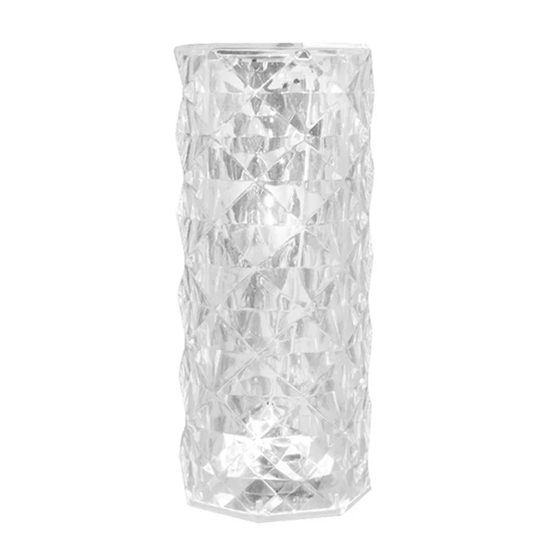 Ins-L&aacute;mpara LED de mesa de cristal, proyector de luz rosa, 3/16 colores, D&iacute;a de San Valent&iacute;n, Diamante rom&aacute;ntico, USB, decoraci&oacute;n de luz nocturna t&aacute;ctil para habitaci&oacute;n-5