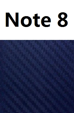 note 8- purple Наклейка для мобильного телефона samsung Galaxy Note 10 Plus Note 9 8 градиентная пленка для samsung S10 Plus S9 аксессуары наклейка EEMIA - Цвет: note 8- purple
