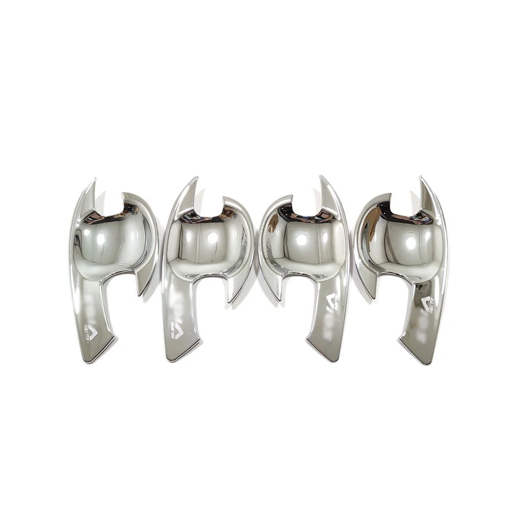 

For Toyota Vios/Yaris sedan 2014 2015 2016 Accessories Chrome Car Side Door protector handle Bowl decor sticker Cover Trim