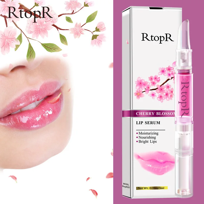 

Sakura Lipstick Lip Essence Lip Gloss Oil Coloring Care for Women's Lips Transparent Liquid Gloss Lip Lip Balm
