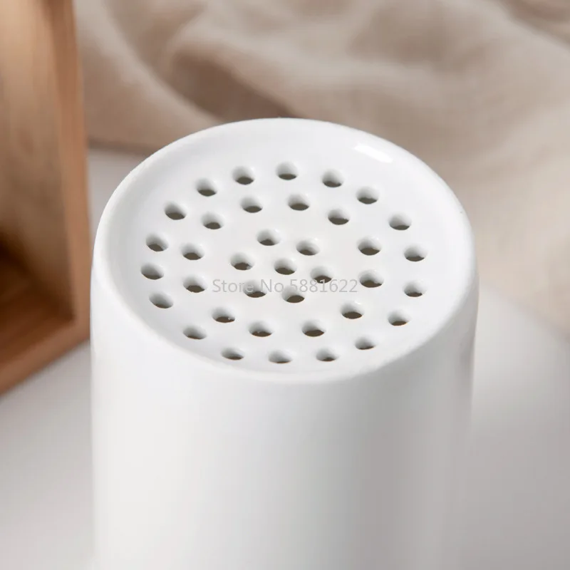 Home Korean Creative Kitchen Drain Mold-proof Ceramic Chopstick Holder Case Japanese Style Supplies | Дом и сад
