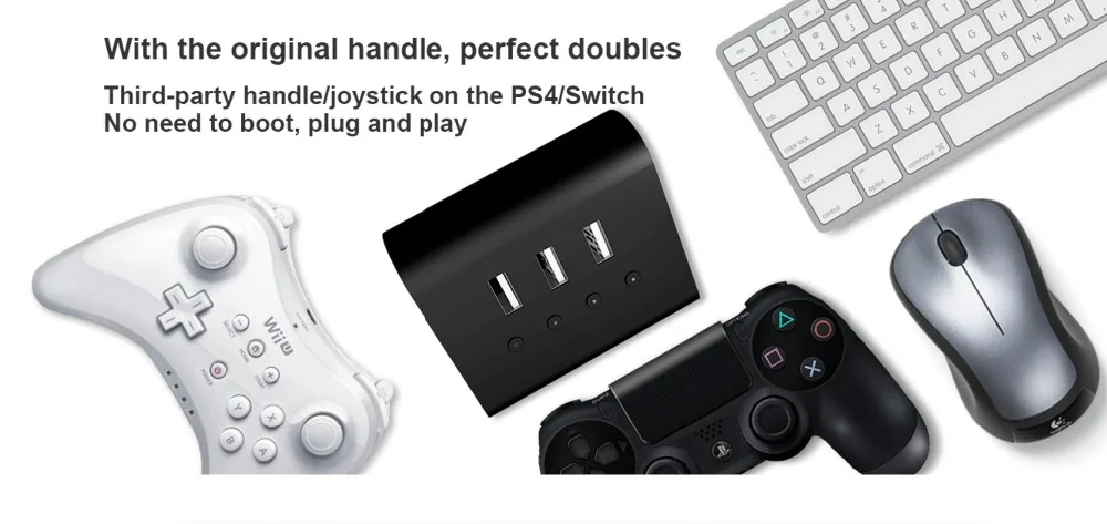 Конвертер клавиатуры и мыши для Winbox P1 Pro PS4 Встроенный адаптер XBOX X1 Nintendo SWITCH