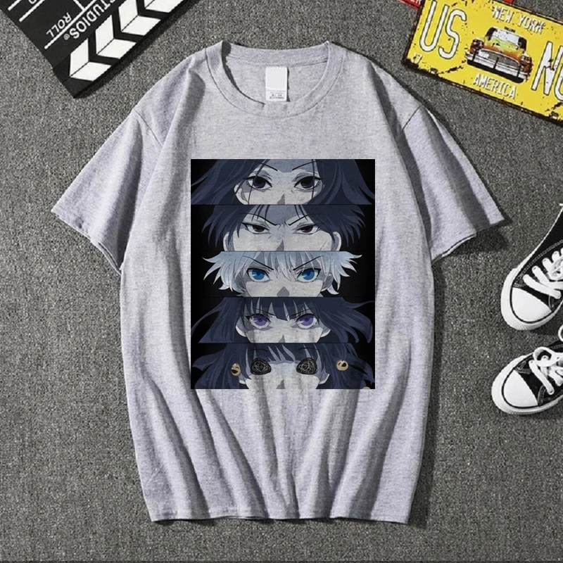 

2021 New Style Hunter X Hunter Duo T-Shirt Personality T-shirt for Women Men XS-4XL