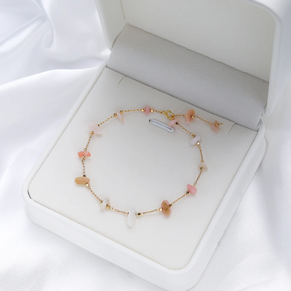 Натуральный каменный браслет на руку для женщин модные ювелирные изделия