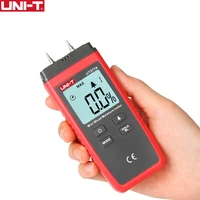 uni t ut377a digital wood moisture meter hygrometer humidity tester for paper plywood wooden materials lcd backlight