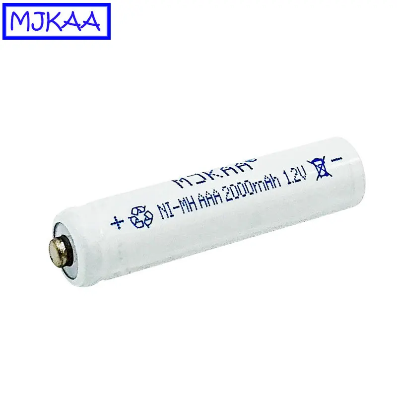 MJKAA 8/10 шт. AAA 2000 мАч металл-гидридных или никель 1,2 V Перезаряжаемые Батарея 3A Высокое качество батареи для Камера игрушечные часы